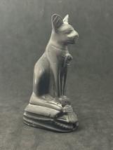 Vintage Art Deco Mini Figure Egyptian Goddess Bastet Cat Statue from Egypt - £47.48 GBP