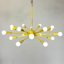 Hand painted 18 Arm Brass Sputnik Chandelier royal look home decorative lights - £247.91 GBP