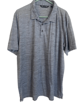 Travis Mathew Mens Bluish Gray Casual Collared Short Sleeve Golf Polo Shirt XXL - £17.12 GBP