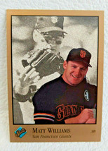 1992 Leaf Studio Baseball Card #120 Matt Williams - £0.77 GBP