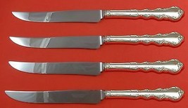 Angelique by International Sterling Silver Steak Knife Set Texas Sized Custom - £229.44 GBP