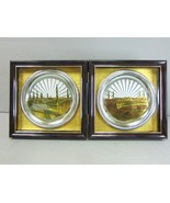 Vintage Decorative Religious Makkah Silver Plated Plates In Frame E677 - $2,822.51 MXN
