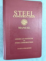 Steel Construction Manual AISC 14th Ed (2011) (3rd Printing 2013) (Mint) - $1,191.09 MXN