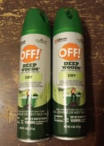 2 Off  Deep Woods Insect Repellent VIII Dry Bug Spray - 4 oz (BN2) - $19.42