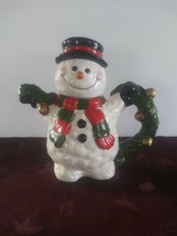 Snowman Teapot By Bazaars World Inc. - $27.71