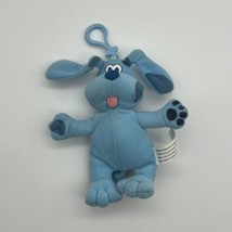 2001 Blues Clues Stuffed Plush Toy  Keychain hook Viacom Nick jr - $12.30