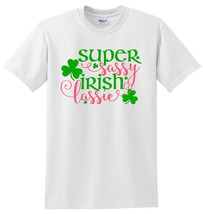 Super Sassy Irish Lassie Children's T-Shirt, St. Patricks Day Shirt for Kids - £7.82 GBP