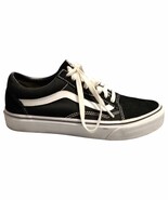 VANS Old Skool Skate Shoes Unisex Size M7.5/W9 Black White Logo Low Top ... - $38.03 CAD
