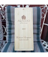 Araujo Estate Wines Empty Wine Box Napa Valley Holds One Bottle Vintage ... - $512.99 MXN