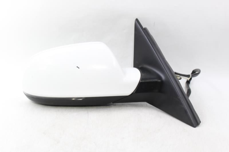 Primary image for Right Passenger Side White Door Mirror Power Fits 2010-2016 AUDI A4 OEM #27158