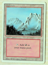 Mountain (B Snowy) - Revised Series - 1994 - Magic The Gathering - Sligh... - £3.97 GBP