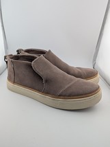 Toms Women&#39;s Size 8 Paxton Taupe Suede Leather Slip On Shoes Low Ankle B... - €14,98 EUR