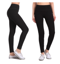 M. Rena Women&#39;s High Waist Sporty Pintuck Not See Through Seamless Leggi... - £33.08 GBP