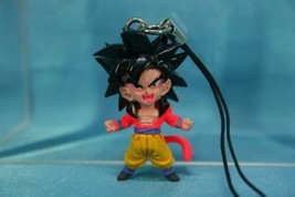 Bandai Dragonball Z UDM The Best Mini Figure Strap Goku Kakarot Super Saiyan SS4 - £31.69 GBP