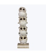 Resin Stacked Owl on Book 14 iches tall - $39.48