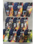 STAR WARS POTF Red Card Lot of 10 Kenner 1995-96 The Power Of The Force New - £55.25 GBP