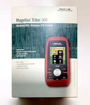 Magellan Triton 500 Handheld GPS Portable SD-Slot Waterproof geocache Hiking - $94.00