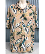 Island Shores Mens Hawaiian Tropical Vacation Button Rayon XXL Shirt - £11.46 GBP