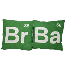 Mezco Toys Breaking Bad Decorative Throw Pillows 12 Inch Square Set of Two - £34.81 GBP