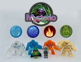 6pcs Mysterio Quentin Beck and Elementals - Spider-Man Far From Home Minifigures - £20.53 GBP