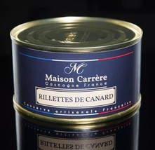 Maison Carrère - DUCK RILLETTES - 2 x 6.70 oz / 190 gr - tin  - £39.36 GBP