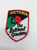 Victoria The Butchart Gardens Embroidered Iron On Patch 3&quot; - £7.03 GBP