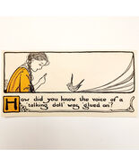 1913 Jane Boyer Art Illustration Print Mary Frances Thimble Talking Doll... - $28.18 CAD