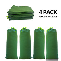 Betus Heavy Duty Sandbags for Flooding 28&#39;&#39;x12&#39;&#39; Water Barrier Canvas Bags 4pcs - £12.48 GBP