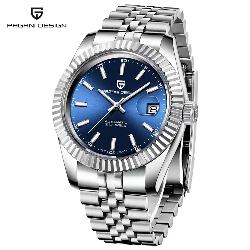 PAGANI DESIGN PD1645 Men Mechanical Watch   Automatic Watch  Stainless Steel Wat - £213.92 GBP