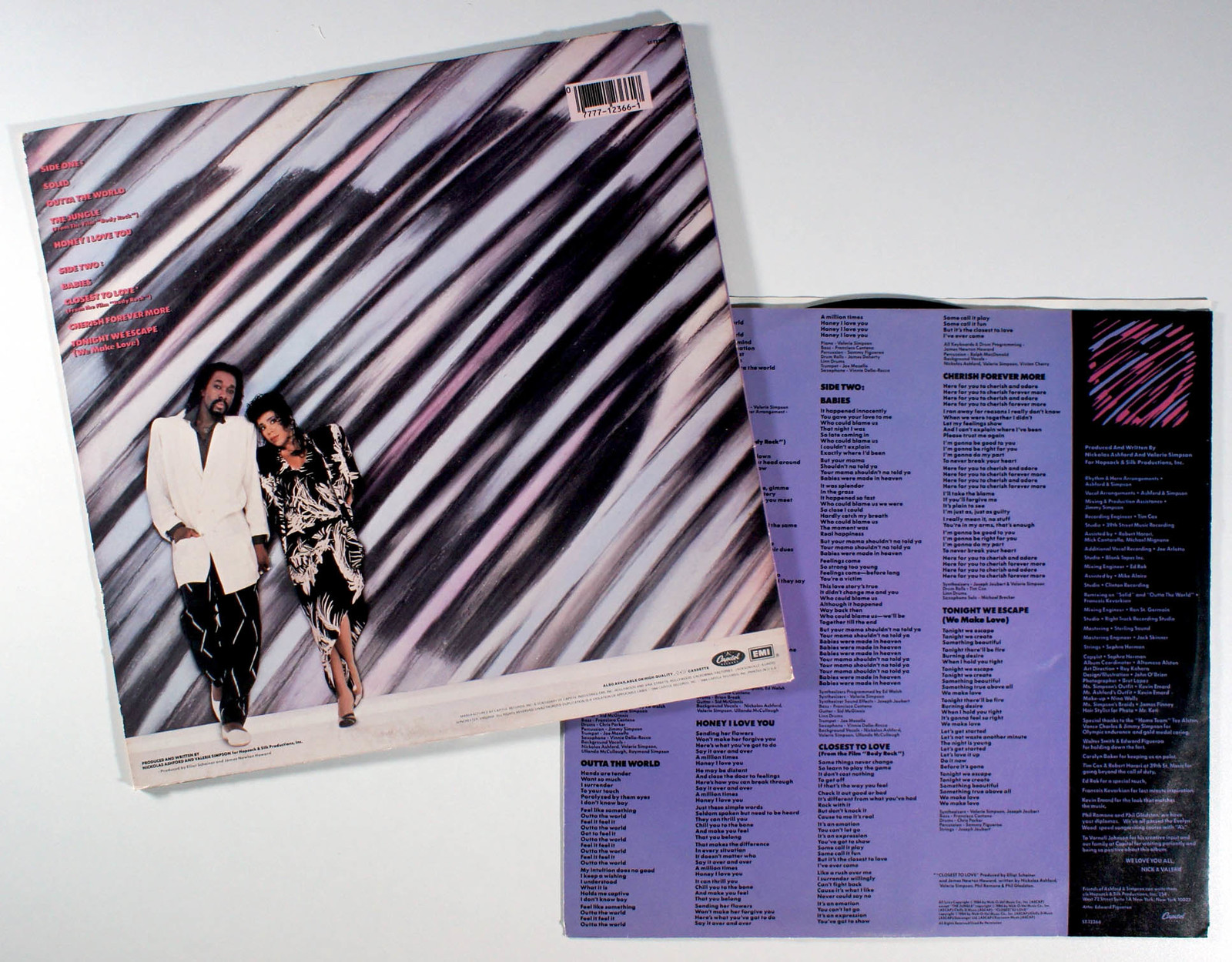 Ashford and Simpson - Solid (1984) Vinyl LP โข Outta the World, Pop R&B Item image 2