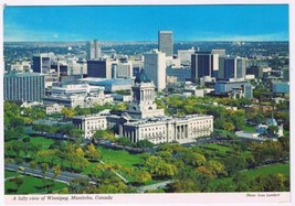 Postcard A Loftly View Of Winnipeg Manitoba - £2.95 GBP