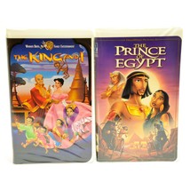 Lot of 2 VHS The Prince of Egypt and The King and I - £11.81 GBP