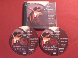 Orchestra &amp; Chorus Of Sandy City Bizet Carmen Concert 2005 2CD-R 4 Act Opera Htf - £7.77 GBP