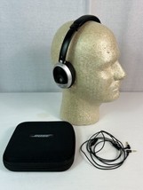 Bose TriPort Audio Over Ear Headphones/Wired w/ Cords & Soft Case - WORKS GREAT! - £31.00 GBP