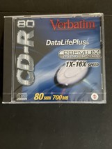 Verbatim CD-R 80 Blank Disc Sealed New - $4.25