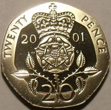 Cameo Proof Great Britain 2001 20 Pence~We Have a Huge Selection Of Proofs~Fr/Sh - £7.87 GBP