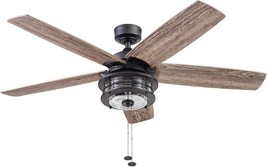 Honeywell Ceiling Fans 51631-01 Foxhaven Ceiling Fan, 52, Matte Black - £146.49 GBP