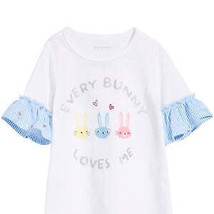 First Impressions Baby Girls Every Bunny Ruffle Top, Size 3/6 Months - $8.91