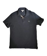 Burberry Brit L Black Polo Classic Shirt Nice Condition  - $1,080.62 MXN