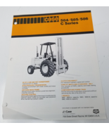 Case 584 585 586 Forklift Sales Brochure 1980 Specifications Photos Acce... - £15.14 GBP