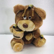 Vintage Cranky Yankee Laura Orzek Honey Bear Bunch Plush Stuffed Animal - £16.89 GBP