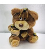 Vintage Cranky Yankee Laura Orzek Honey Bear Bunch Plush Stuffed Animal - $29.66 CAD