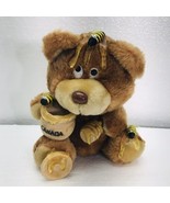 Vintage Cranky Yankee Laura Orzek Honey Bear Bunch Plush Stuffed Animal - £16.81 GBP