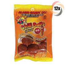 12x Bags Alamo Candy Co Chili Balls With Tamarind Spicy Enchilado | 2oz - £28.46 GBP