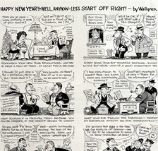 Political Cartoon Comic Strip Wallgren WW2 Era 1942 American Legion Mag DWKK12 - £19.65 GBP