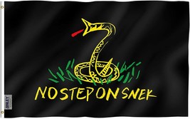 Anley Fly Breeze 3x5 Foot No Step On Snek Flag - Tea Party Flags Polyester - £6.03 GBP