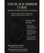 The Black Mirror Curse – Revenge Spell to Return Negativity, Malice,&amp; Be... - €144,66 EUR
