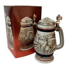 Avon Car Classics Ceramic Lidded Beer Stein Collectible 1979 Vintage Brazil Nice - £11.67 GBP