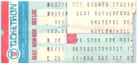 Grateful Dead Concert Ticket Stub Septembre 2 1978 East Rutherford Nj - £92.87 GBP