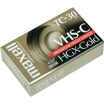 Maxell TC-30 VHS-C Videocassettes (4-pack) - £43.15 GBP